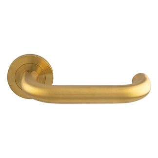 EuroSpec SWL1190SPVD Steelworx SWL Nera Lever On Rose (LEAD TIME: 2-3 DAYS)