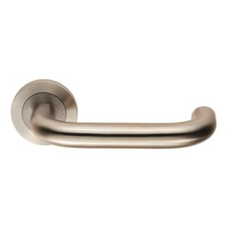 Eurospec SWL1190SSS Steelworx SWL Nera Lever On Rose (LEAD TIME: 2-3 DAYS)