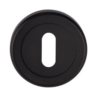 Serozzetta SZM003MB Standard Profile Escutcheon - Matt Black (LEAD TIME: 2-3 DAYS)