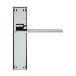 Serozzetta SZM035CP Zone Lever On Latch Backplate (LEAD TIME: 2-3 DAYS)