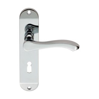 Serozzetta SZM131CP Lever On Lock Backplate (LEAD TIME: 2-3 DAYS)