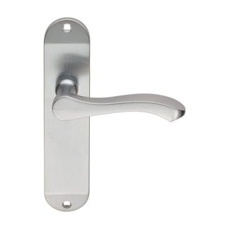 Serozzetta SZM132SC Lever On Latch Backplate (LEAD TIME: 2-3 DAYS)