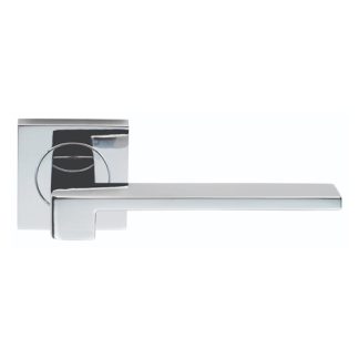 Serozzetta SZM370CP Equi Lever On Square Rose (LEAD TIME: 2-3 DAYS)