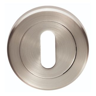 Serozzetta SZR002SN Standard Lock Profile Escutcheon - Satin Nickel (LEAD TIME: 2-3 DAYS)
