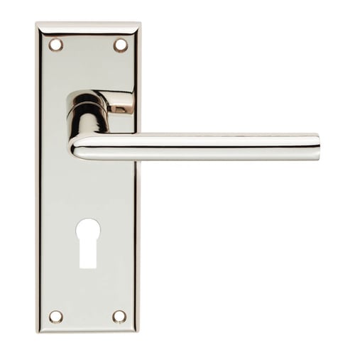 Serozzetta SZR011PN Dieci Lever On Lock Backplate (LEAD TIME: 2-3 DAYS)