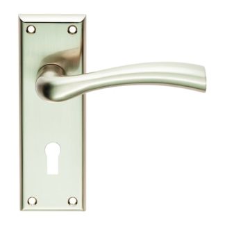 Serozzetta SZR051SN Cinquanta Lever On Lock Backplate (LEAD TIME: 2-3 DAYS)