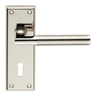 Serozzetta SZR061PNSN Sessanta Lever On Lock Backplate (LEAD TIME: 2-3 DAYS)