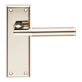 Serozzetta SZR062PNSN Sessanta Lever On Latch Backplate (LEAD TIME: 2-3 DAYS)