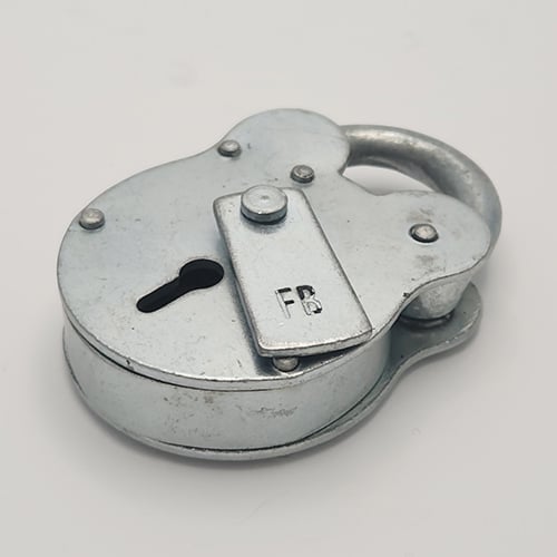 TSS Fire Brigade FB1 Open Shackle Galvanised Padlock - Image 4