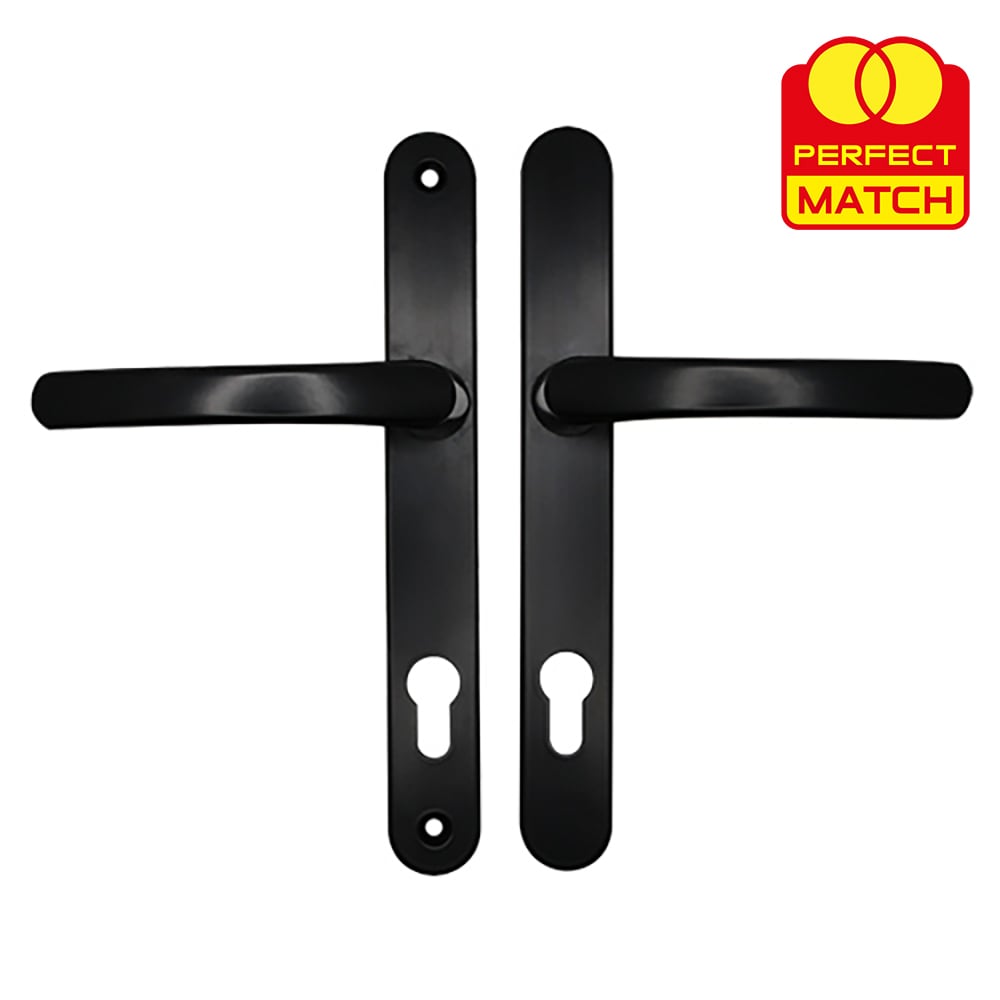 TSS Lever Lever UPVC Multipoint Door Handles - 92mm PZ Sprung 215mm Screw Centres - Image 6