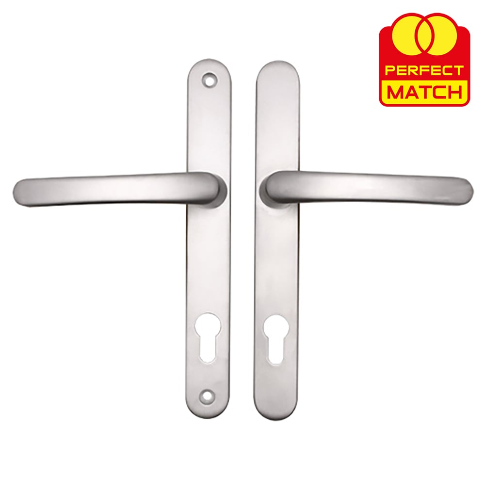 TSS Lever Lever UPVC Multipoint Door Handles - 92mm PZ Sprung 215mm Screw Centres - Image 7
