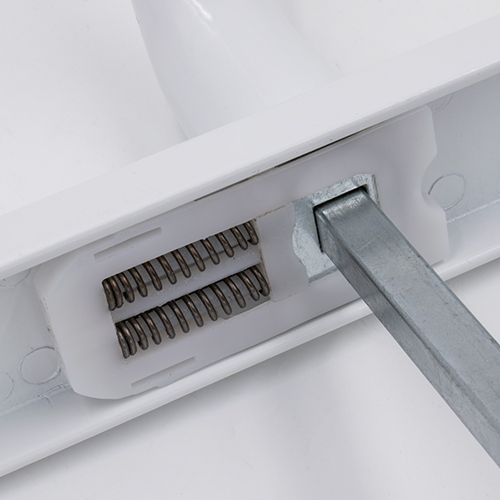 TSS Lever Lever UPVC Multipoint Door Handles - 92mm PZ Sprung 215mm Screw Centres - Image 4