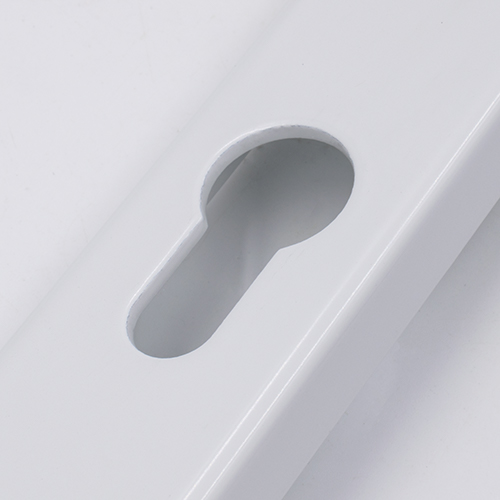 TSS Lever Lever UPVC Multipoint Door Handles - 92mm PZ Sprung 215mm Screw Centres - Image 5
