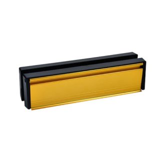 TSS 10" Telescopic Letterplate for UPVC Doors - 20-40mm
