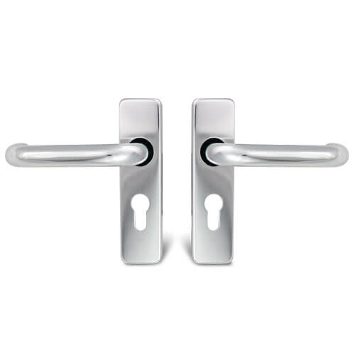 TSS Round Bar Lever on Plate Furniture - Image 2