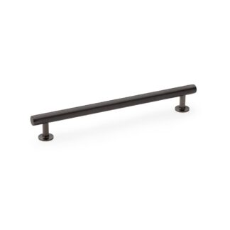 Alexander & Wilks AW814-192-DBZ Round T Bar Cabinet Pull Handle - Dark Bronze 192mm (LEAD TIME: 2-3 DAYS)