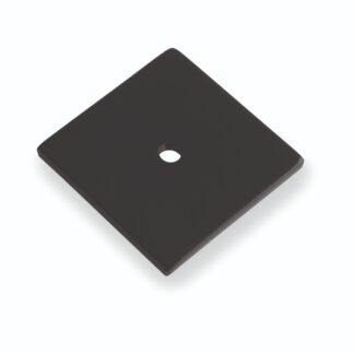 Alexander & Wilks AW893-38-BL Quantock Square Backplate Black (LEAD TIME: 2-3 DAYS)