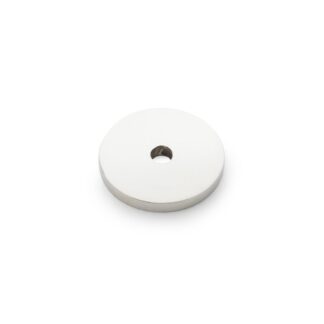 Alexander & Wilks AW895-25-PN Circular Backplate - Polished Nickel Diameter 25mm (LEAD TIME: 2-3 DAYS)