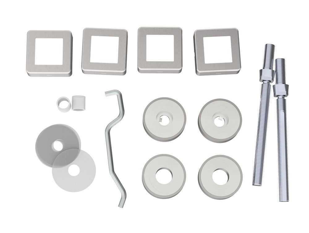 Eurospec BBF1019SSS/SQ Back To Back Fixing Pack (LEAD TIME: 2-3 DAYS)