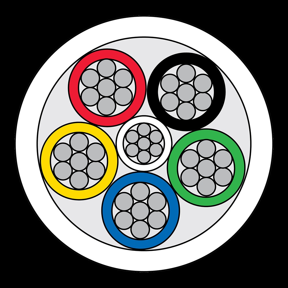 CQR CAB6/WH/LSF/100 Intruder Alarm Cable | 6 Multi Core | TYPE 2 | Eca | LSF | White | 100m (LEAD TIME: 2-3 DAYS) - Image 2