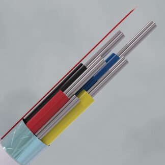 CQR CABS4/WH/100/PR Intruder Alarm Cable | 4 Scr Multi Core | TYPE 2 | Eca | PVC | White | 100m (LEAD TIME: 2-3 DAYS)