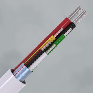 CQR CABS6/WH/100/PD Power & Data Cable | 6 Multi Core | TYPE 2 | Eca | PVC | White | 100m (LEAD TIME: 2-3 DAYS)
