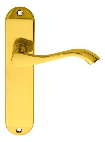 Carlisle Brass DL181 Andros Lever On Latch Backplate (LEAD TIME: 2-3 DAYS)