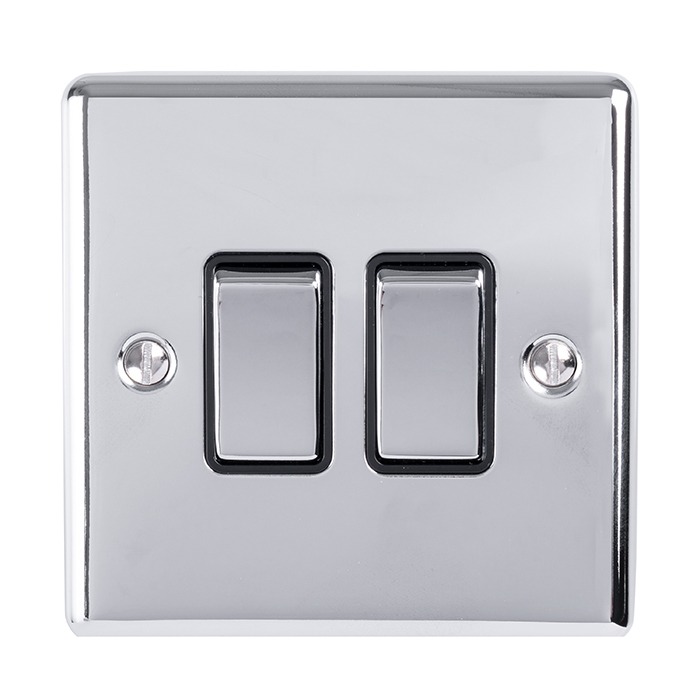 Eurolite EN2SWPCB 2-Gang Switch (LEAD TIME: 2-3 DAYS)