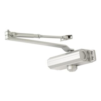 Eurospec ESDC003 Fixed Size 3 Overhead Door Closer c/w Fig 6 Bracket Silver (LEAD TIME: 2-3 DAYS)