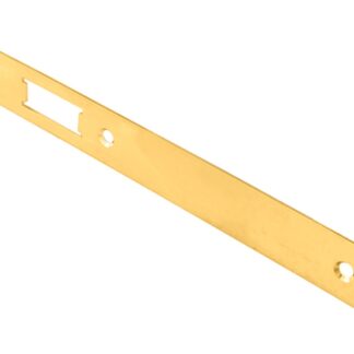 Eurospec FSF5016PVD/R Forend Strike & Fixing Pack To Suit Din Latch - PVD Radius Forend (LEAD TIME: 2-3 DAYS)