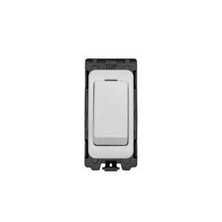 Eurolite G12C-WHW Grid & Modular 2-Way & Off Switch - Matt White (LEAD TIME: 2-3 DAYS)
