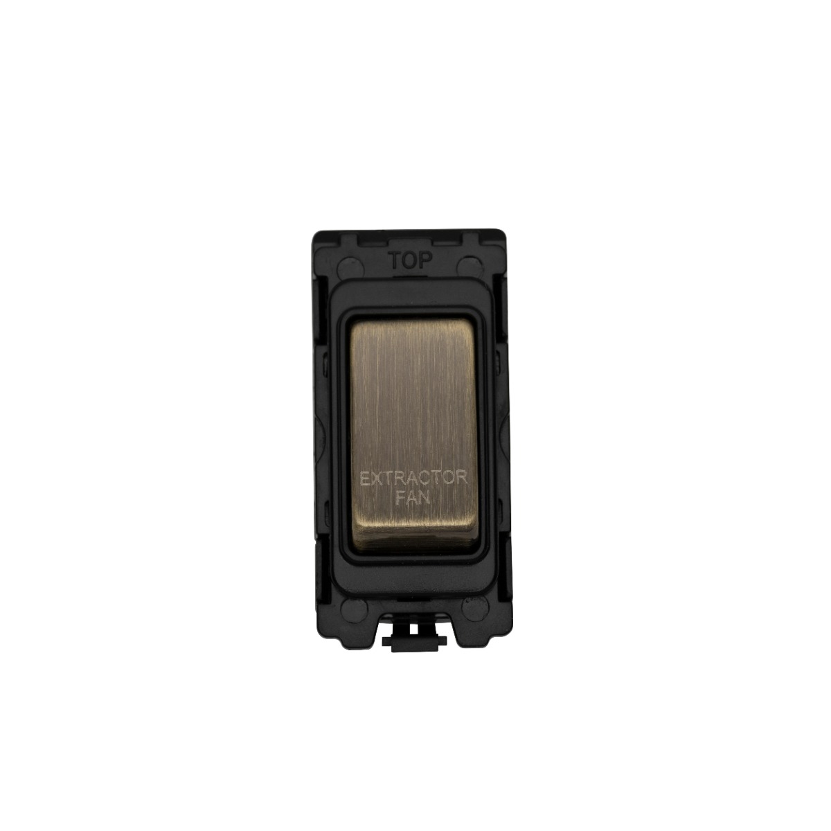 Eurolite G30-ABB-EF Grid & Modular Extractor Fan Switch - Antique Brass (LEAD TIME: 2-3 DAYS)