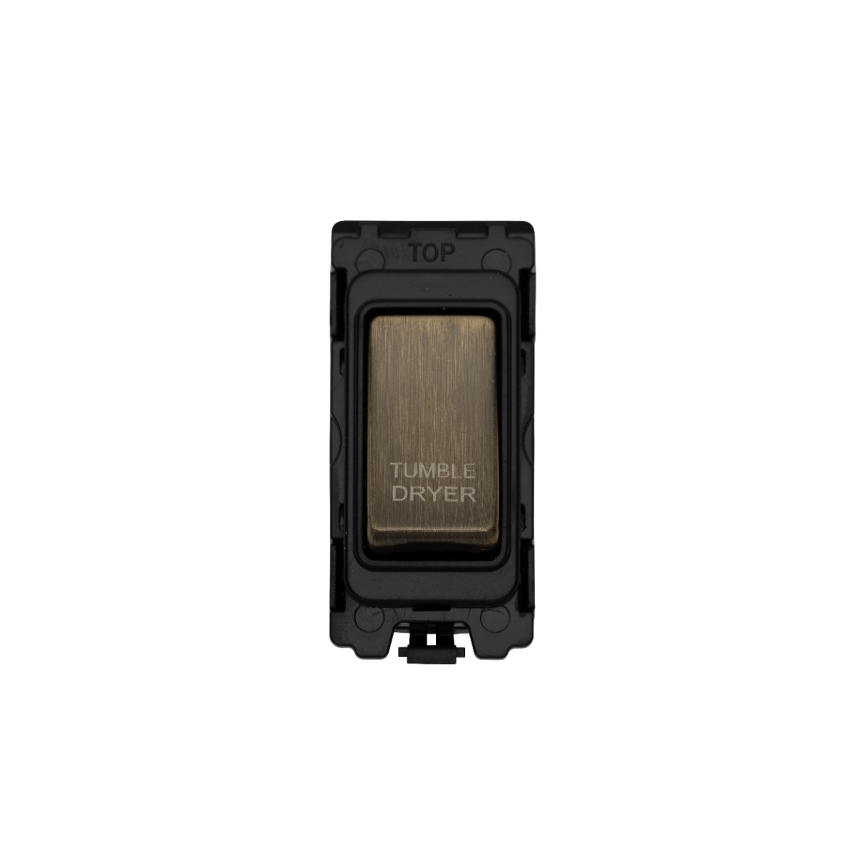Eurolite G30-ABB-TD Grid & Modular Tumble Dryer Switch - Antique Brass (LEAD TIME: 2-3 DAYS)
