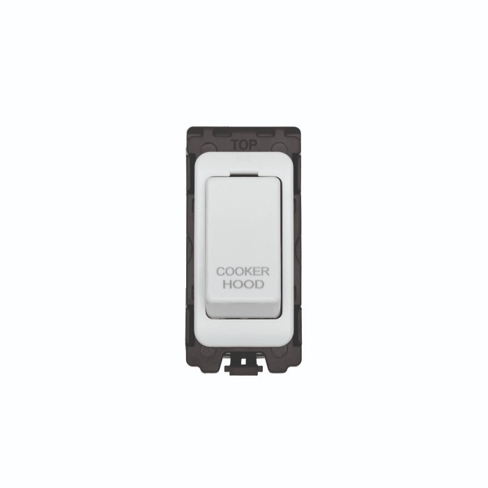 Eurolite G30-WHW-CH Grid & Modular Cooker Hood Switch - Matt White (LEAD TIME: 2-3 DAYS)