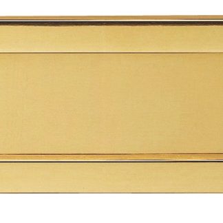 Carlisle Brass M36DPVD Plain Letter Plate (LEAD TIME: 2-3 DAYS)