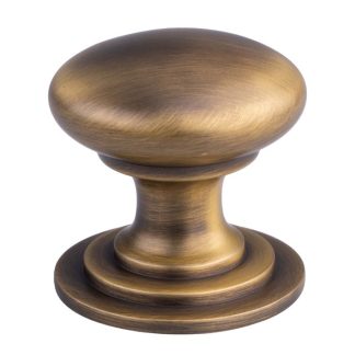 Carlisle Brass M47BAB Victorian Cupboard Knob 32mm (LEAD TIME: 2-3 DAYS)