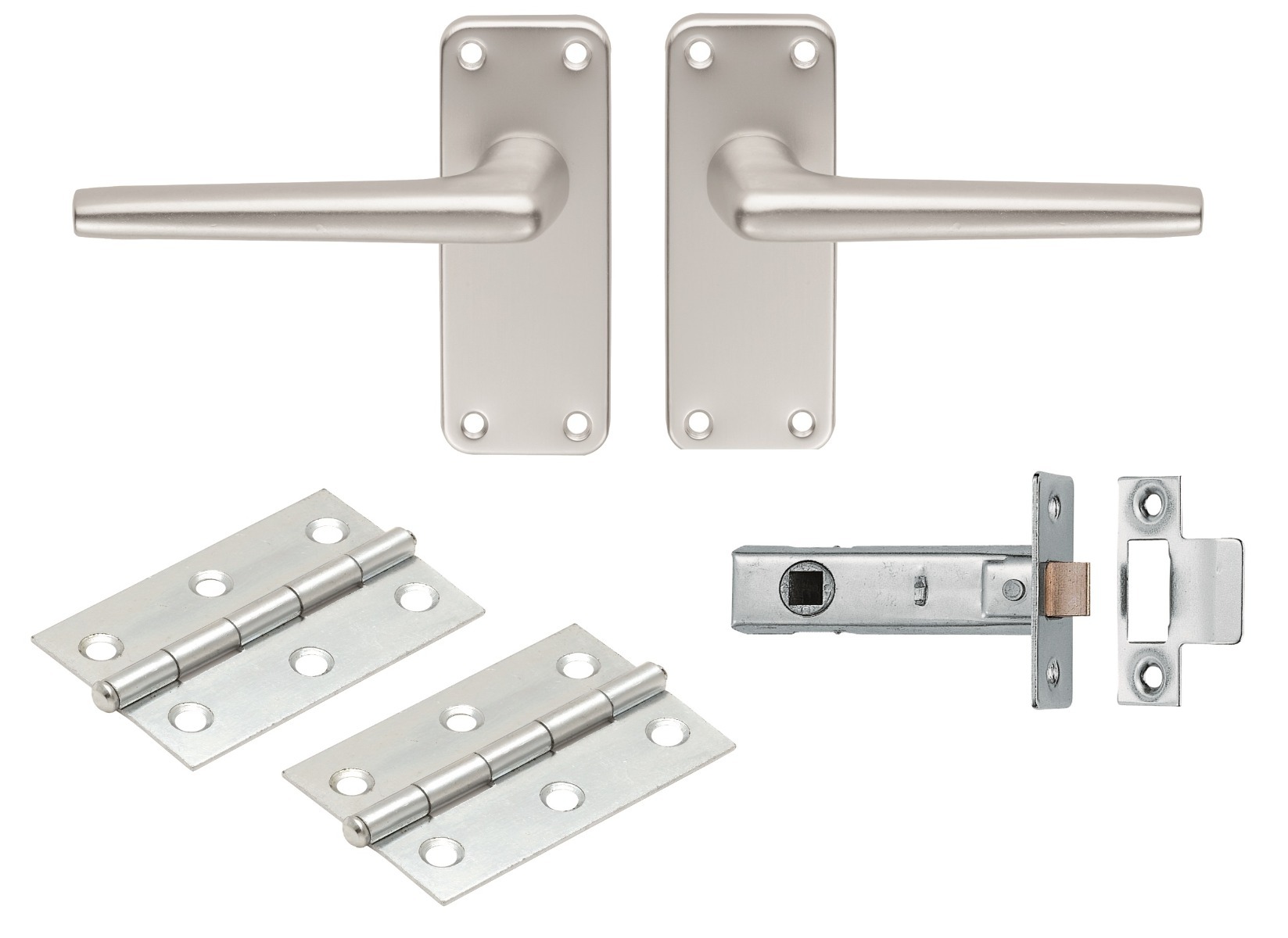 EuroSpec SAA22/INTB Aluminium Lever Latch Door Pack (LEAD TIME: 2-3 DAYS)