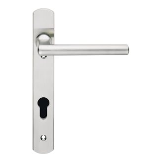 Eurospec SWNP120/92SSS Steelworx 316 Narrow Plate Straight Lever (LEAD TIME: 2-3 DAYS)