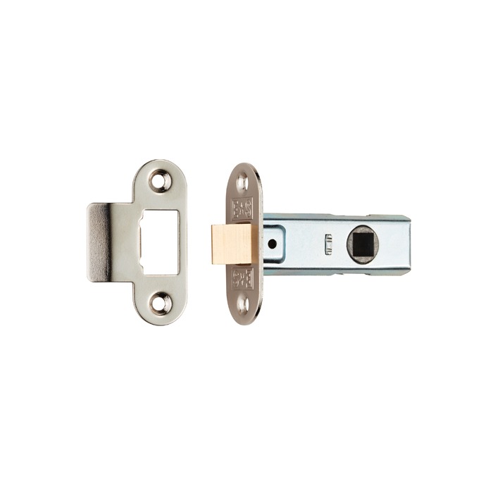 Eurospec TLE8025NP/R Contract Standard Tubular Latch Radius (LEAD TIME: 2-3 DAYS)