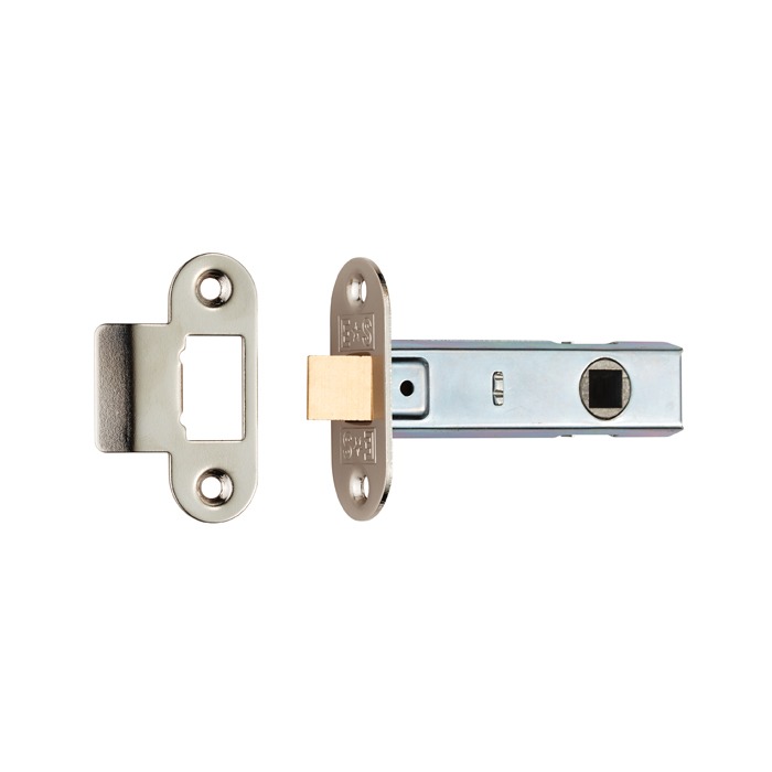 Eurospec TLE8030NP/R Contract Standard Tubular Latch Radius (LEAD TIME: 2-3 DAYS)