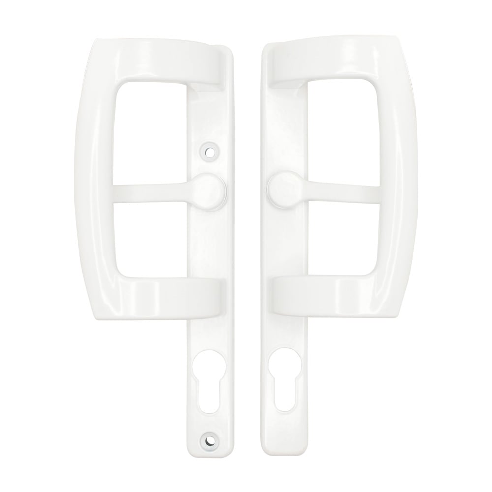 TSS Patio Handle Set For Patio Doors - 92mm PZ - 154mm Screw Centres