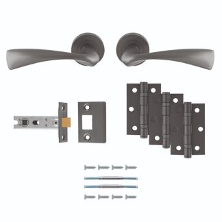 Carlisle Brass UDP007ANT/INTB Sintra Latch Pack - Ultimate Door Pack (LEAD TIME: 2-3 DAYS)