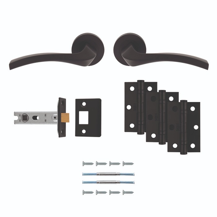 Carlisle Brass UDP008MB/INTB Sines Latch Pack Ultimate Door Pack (LEAD TIME: 2-3 DAYS)