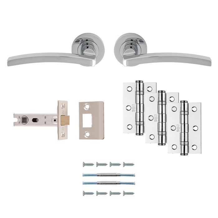 Carlisle Brass UDP009CP/INTB Tavira Latch Pack Ultimate Door Pack (LEAD TIME: 2-3 DAYS)