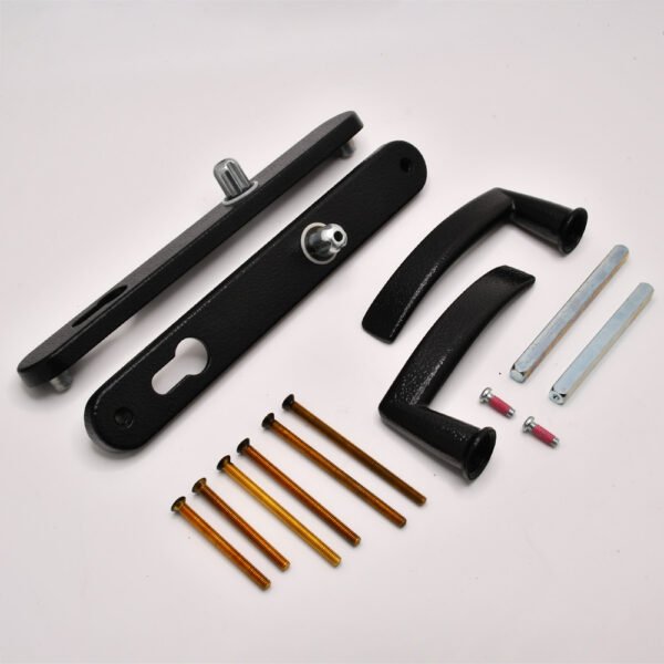 TSS Traditional Style Lever Lever UPVC Multipoint Door Handles – 92mm PZ Sprung 210mm Screw Centres